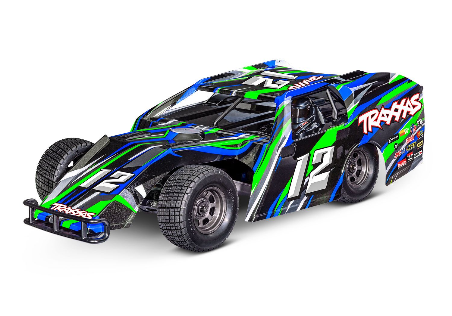 Traxxas 104354-74-GRN Slash Modified BL-2s (Green)