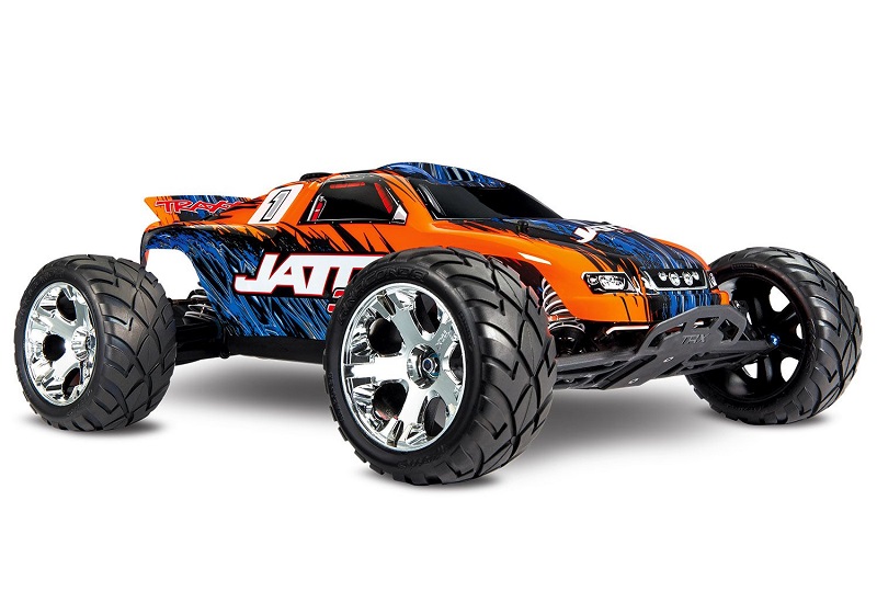 Traxxas 55077-3-ORNG Jato 3.3 2WD RTR Nitro Stadium Truck w/TQi