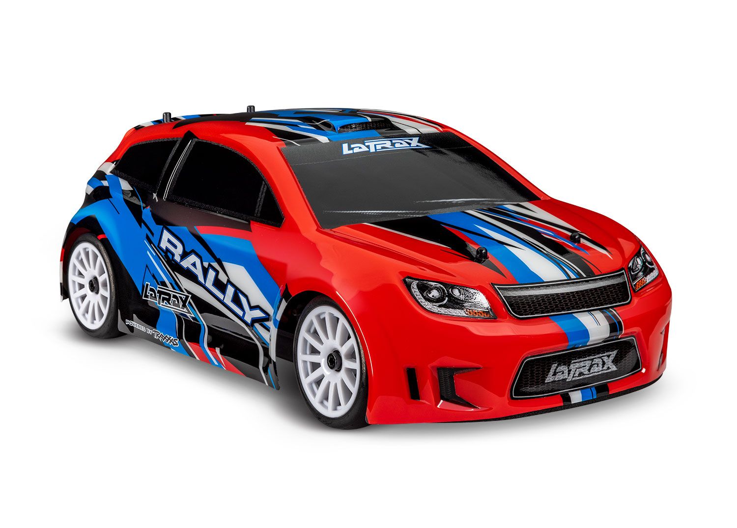 Traxxas 75054-5-REDX LaTrax Rally: 1/18 Scale 4WD Electric Rally Racer