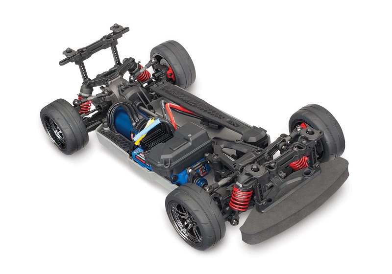 Traxxas 83076-4-R6 4-Tec 2.0 VXL 1/10 Brushless RTR Touring Car Chassis w/TQi 2.4GHz Radio & TSM (No Body)