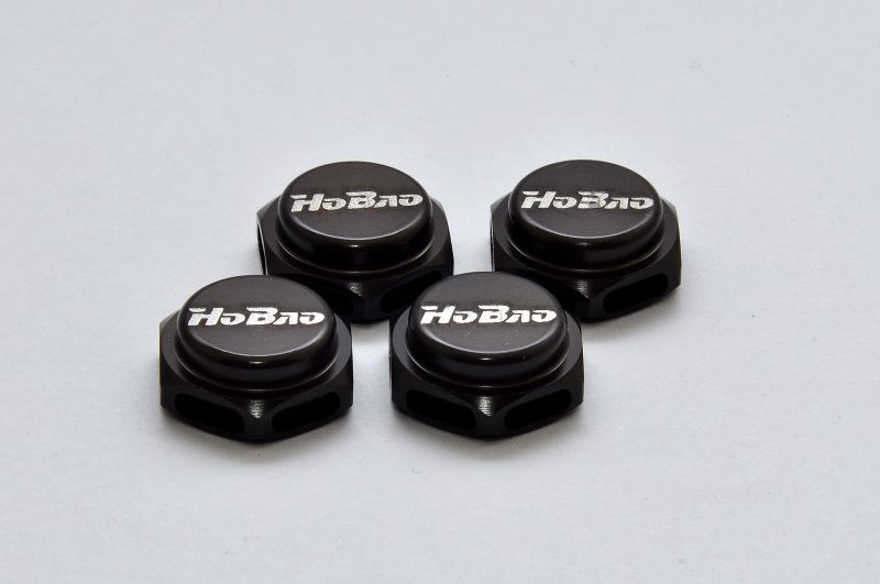 HoBao 87230H CAP WHEEL NUT 17mm (HAED COATING) , 4PCS/ PITCH 1.25mm