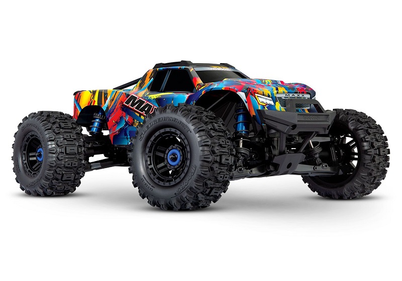 Traxxas 89086-4-RNR Maxx: 1/10 Scale 4WD Brushless Electric Monster Truck with TQi Traxxas Link Enabled 2.4GHz Radio System & Traxxas Stability Management (TSM)