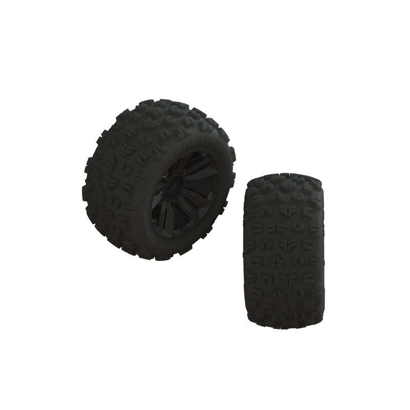 ARRMA ARA550090 dBoots Copperhead2 LP Tire Set Glued (1pr