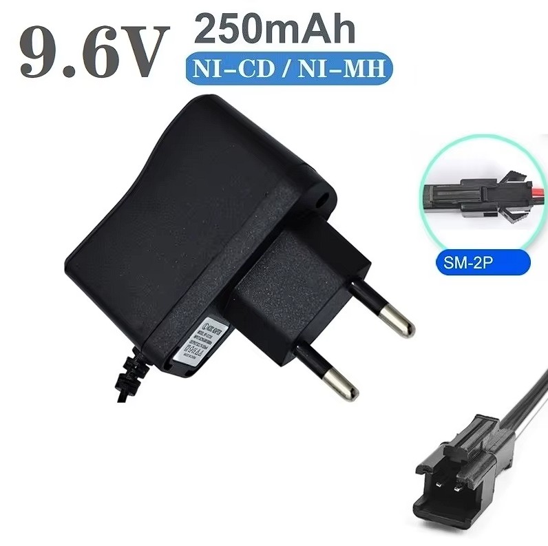 CNB Hobbies -CH-00002 9.6v NiMH Wall Battery Charger with SM-2P Plug (250mAh)