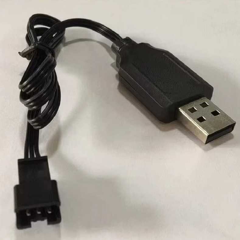 CNB Hobbies -CH-00005 7.4v Li-ion Battery Charger USB Cable SM-3P(800mAh)