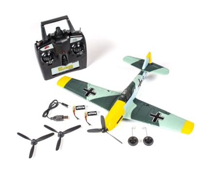 Rage R/C A1304V2 Messerschmitt Bf 109 Micro RTF Airplane with PASS