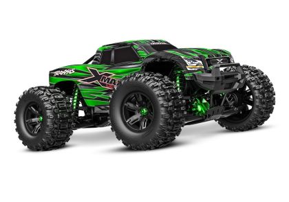 Traxxas 77097-4-GRN X-MAXX ULTIMATE Brushless Monster Truck with TQi Radio System