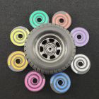 Spiral Wheel Covers for Traxxas Slash Modified Oval Dirt Racer - Upgrade Accessory