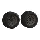 ARRMA -1553 DBoots 'Katar' Tire Set Glued (1 Pair)