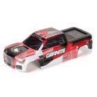 ARRMA -1622 GRANITE 4X4 Clipless Painted Decaled Trimmed Body (Red/White)