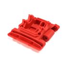 ARRMA 320778 Rear Lower Skid/Gearbox Mount (1pc) - Red