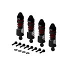 ARRMA 330824 Aluminum Shock Set, 58mm Length, 300cSt Oil (4pcs) - GROM