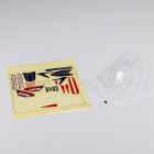 ARRMA 412007 TYPHON GROM Body (Clear)