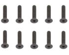 Team Associated 89208 M3x14mm FHCS Flat Head Cap Screws (10)