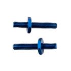 Team Associated 91905 RC10B6.3 Factory Team  Aluminum Battery Strap Shoulder Screw, Blue