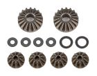 Team Associated ASC92306 RC10B74 Factory Team LTC Differential Rebuild Set, Metal