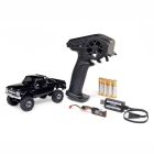 Axial -2260T2 1/30 SCX30 Chevrolet K10 4X4 RTR Brushed Rock Crawler (Battery & Charger Included), Black