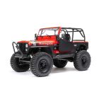 Axial 03008T1 1/10 SCX10 III Jeep CJ-7 4WD Brushed RTR, Red