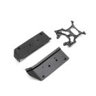 Axial AXI231049 Chassis Side Plates & Rear Brace: SCX10 III BC
