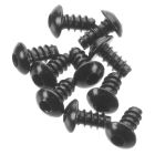 Axial C0433 AXA433 Hex Socket Button Head M3x6mm Black (10)