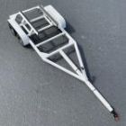 Bold RC 5100 Bold R/C 1/10 Scale Fully Adjustable Metal Boat Trailer with LED Lights (White)