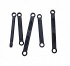 BlackZon 540009 Front Upper Links & Steering Links & Servo Link, Slyder