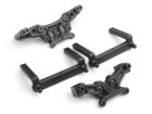 BlackZon 540123 Shock Tower & Body Post Set, Smyter