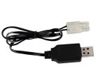 CNB Hobbies -CH-00006 7.2v NiMH Battery Charger USB Cable Tamiya Plug (Molex)(250mAh)