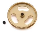 Calandra Racing 64075 "Gold Standard" 64P Aluminum Pinion Gear (75T)