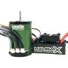 Castle Creations 010016100 Mamba X SCT Pro Sensored 25.2V Waterproof ESC with 1410-3800Kv Motor Combo