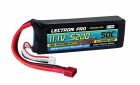 Lectron Pro 11.1V 5200mAh 50C Lipo Battery (Deans) Brushless 1/10 Scale 3S5200-50D