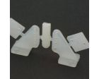 Du-Bro 107 Control Horn Nylon 1/2a (2)
