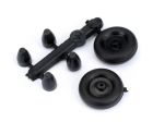 Du-Bro 12MTW Micro Tail Wheel w/Retainers 1/2 inch (2)