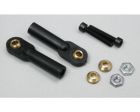 Du-Bro 2139 Swivel Ball Link Black 2-56 4-40 Hrdwr (2)