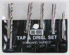 Du-Bro 509 10pc Standard Tap & Drill Assorted