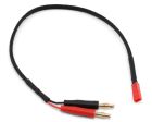 EcoPower -1578 EcoPower JST Braided Charge Lead (JST Female to 4mm Banana Plugs)