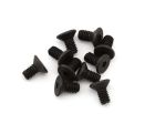 EcoPower -H-2100 2.5mm "High Strength" Steel Flat Head Screws (10) (2.5x5mm)