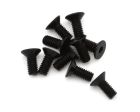 EcoPower -H-2101 2.5mm "High Strength" Steel Flat Head Screws (10) (2.5x6mm)