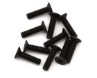EcoPower -H-2103 2.5mm "High Strength" Steel Flat Head Screws (10) (2.5x10mm)