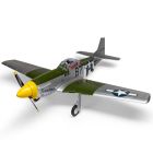 E-Flite 02650 P-51D Mustang 1.0M BNF Basic with AS3X and SAFE Select
