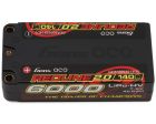 Gens Ace 60002S14D5 7.6V 6000mAh 2S 140C LiHV Shorty 5.0mm bullet Redline 2.0