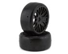 GRP Tires GRPGTX04-XM7 GT - TO4 Slick Belted Pre-Mounted 1/8 Buggy Tires (Black) (2) (XM7)