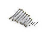 HPI Racing 161147 Aluminum Suspension Link Set (Gunmetal), for Venture18