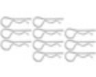 Hot Racing AC03T08 Heavy Duty Chrome Bent Loop Body Pin