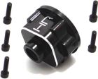 Hot Racing Axial Wraith AX10 SCX10 Black CNC Aluminum Diff Cup by Hot Racing AEX11C01