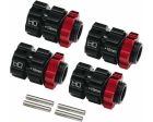 Hot Racing AON117X10 ALUMINUM 17MM HEX HUBS 10MM OFFSET ARRMA 1/8