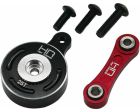 Hot Racing ATF48SH25 FIXED LINK 25T STEERING SERVO SAVER ARRMA 1/10 4WD 3S 4S
