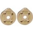 Hot Racing AUTB21CH Brass Currie F9 Portal Steering Knuckle Caps: UTB