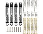 Hot Racing AXTF52FX ALUMINUM THREADED FLEX SHOCKS - AXIAL SCX24 AX24