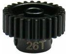 Hot Racing CSG26M05 26 0.5 Mod Hardened Steel Pinion Gear 1/8 Bore